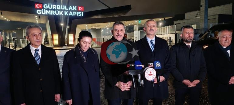 İçişleri Bakanı Çiftçi, Gürbulak Sınır Kapısı’nda incelemede bulundu