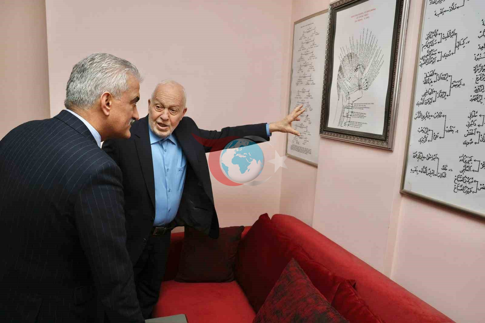 Seyh’ül Kurra Hafız Yılmaz, Vali Makas’ı ağırladı