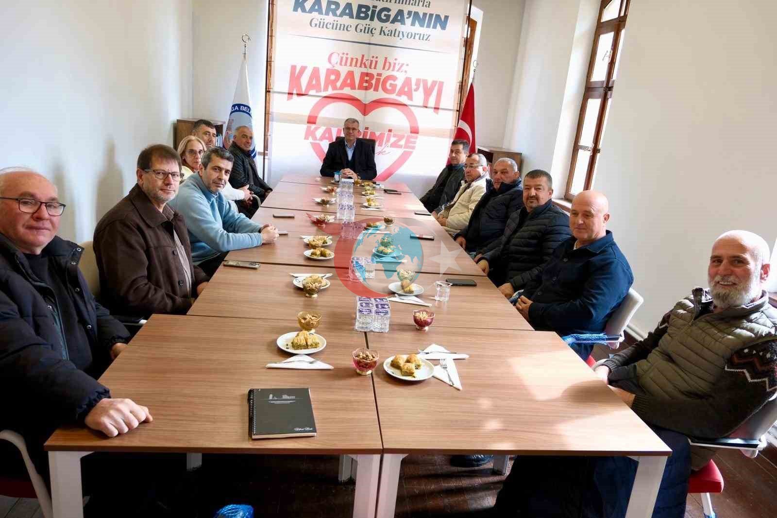 Karabiga’da 7 Yıllık Hizmetler İstişare Toplantısında Anlatıldı