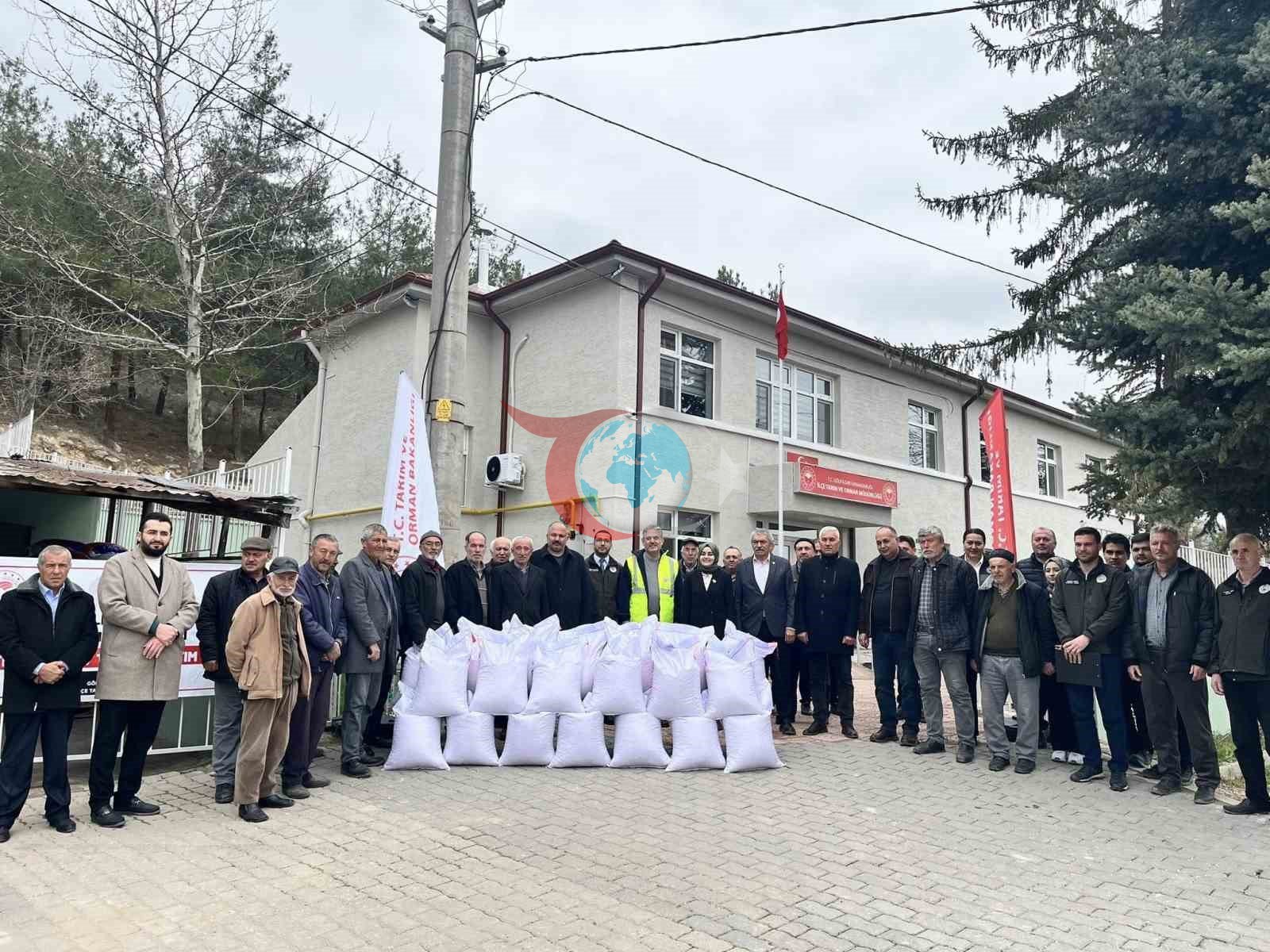Bilecik’te 5 bin 150 kilogram nohut tohumu dağıtıldı
