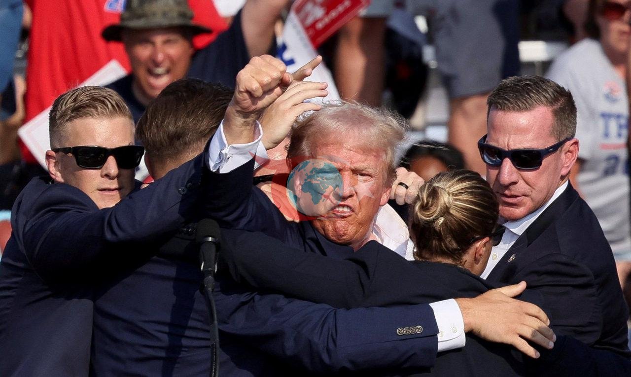 Trump'a başarısız suikast anı 