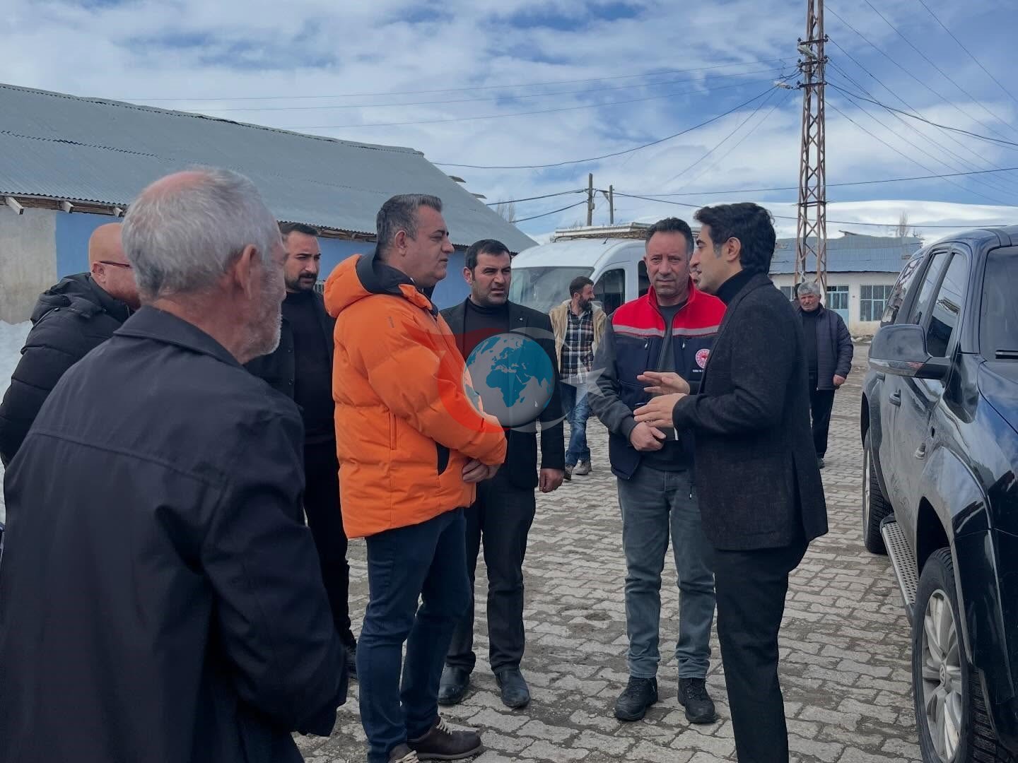 Kaymakam Enis Aslantatar Yeniköy'de Çalışmaları Yerinde İnceledi