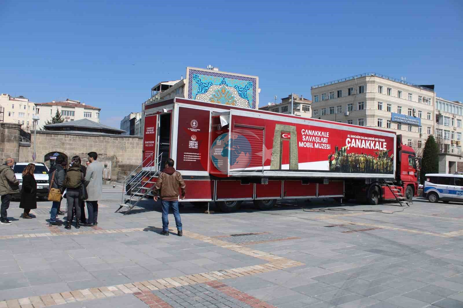 Çanakkale Savaşları Mobil Müzesi Kayseri’de