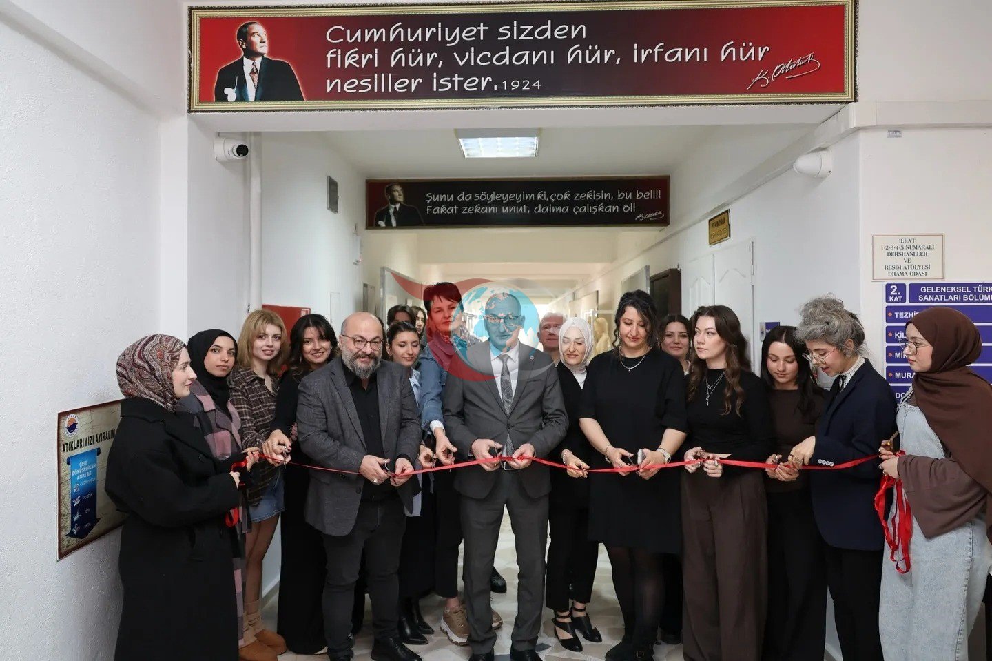 Sinop’un hafızası tuvale yansıdı