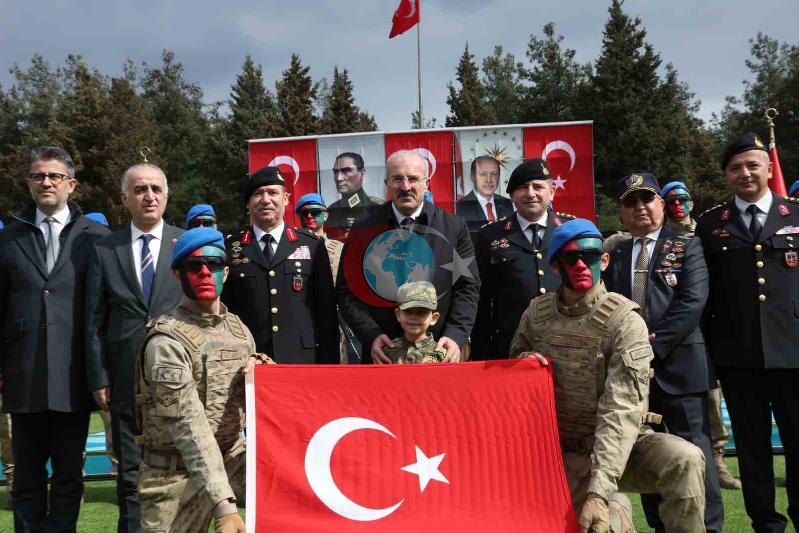 Çanakkale&rsquo;de eğitimleri tamamlanan acemi erler yemin etti