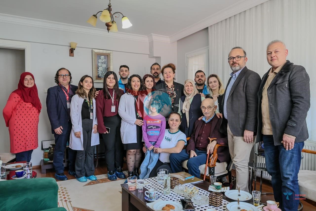 Tepecik Eğitim ve Araştırma Hastanesi’nden Kıbrıs gazisine vefa ziyareti