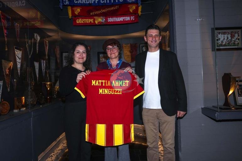 Göztepe Mattia Ahmet Minguzziyi unutmadı