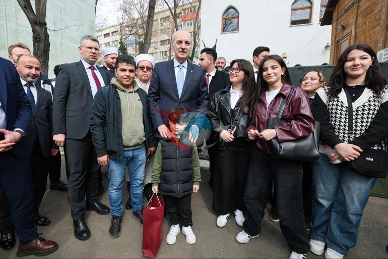 TBMM Başkanı Kurtulmuş, Bükreş Merkez Camii’ni ziyaret etti