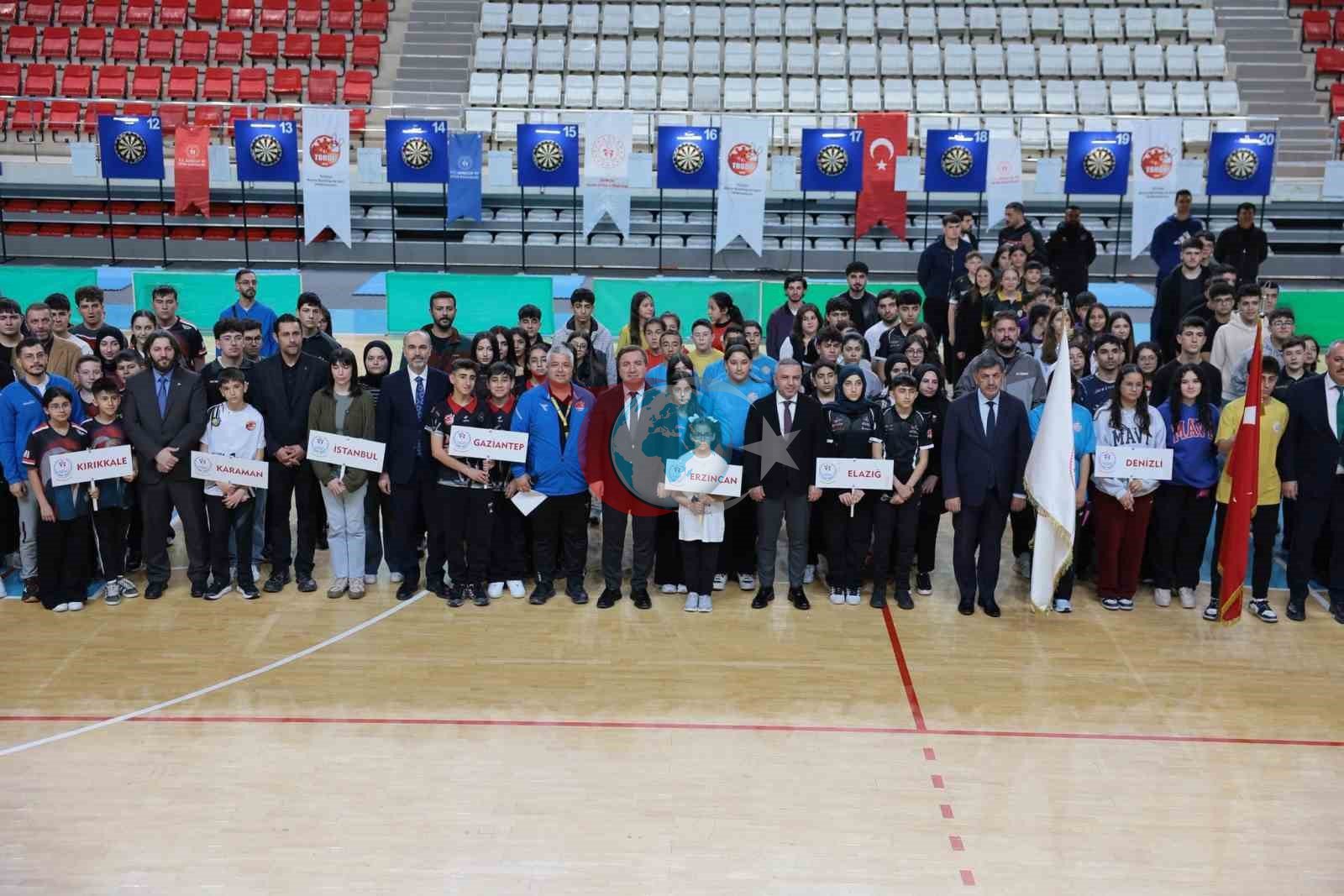 Şehit Eren Bülbül Dart Şampiyonası Erzincan’da başladı