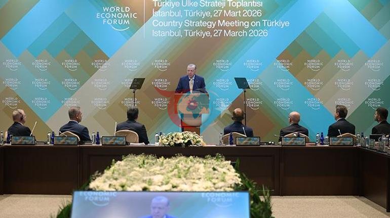 Cumhurbaşkanı Erdoğan, WEF Türkiye Ülke Stratejisi Toplantısına katıldı