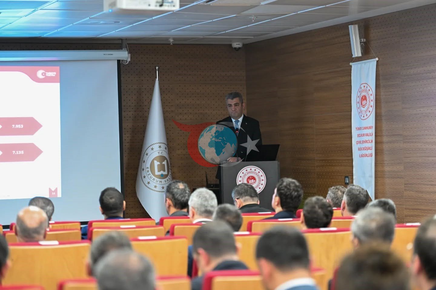 Vali Baruş&rsquo;a eğitim brifingi