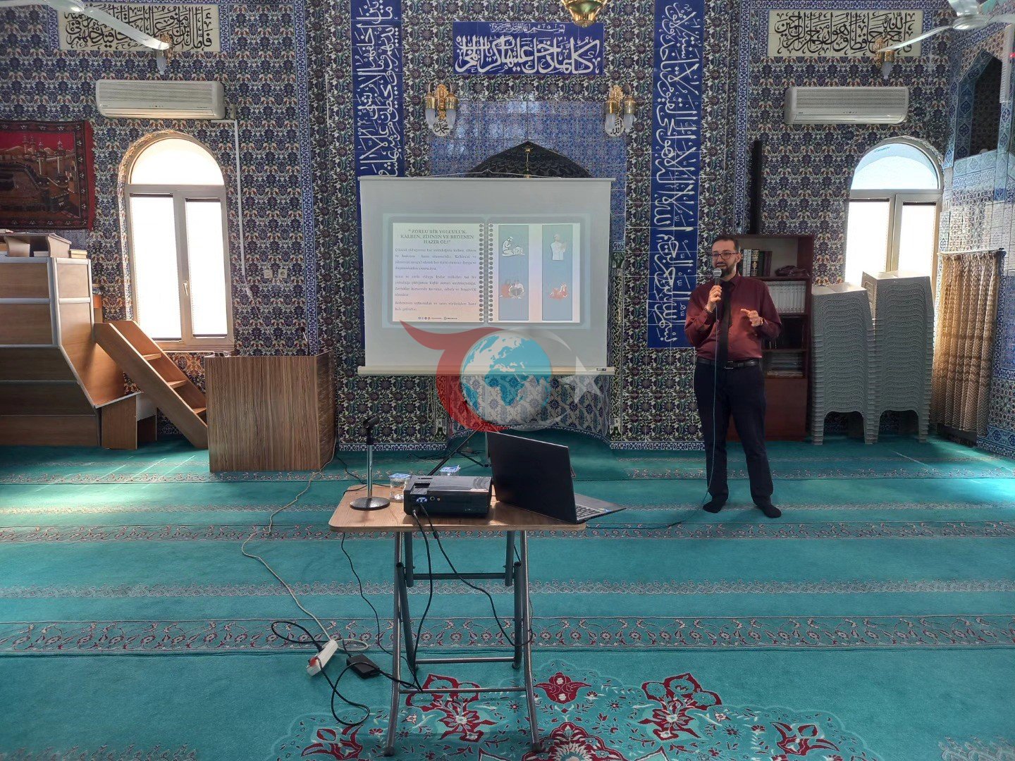 Köşk’te hac yolcularına hazırlık semineri verildi
