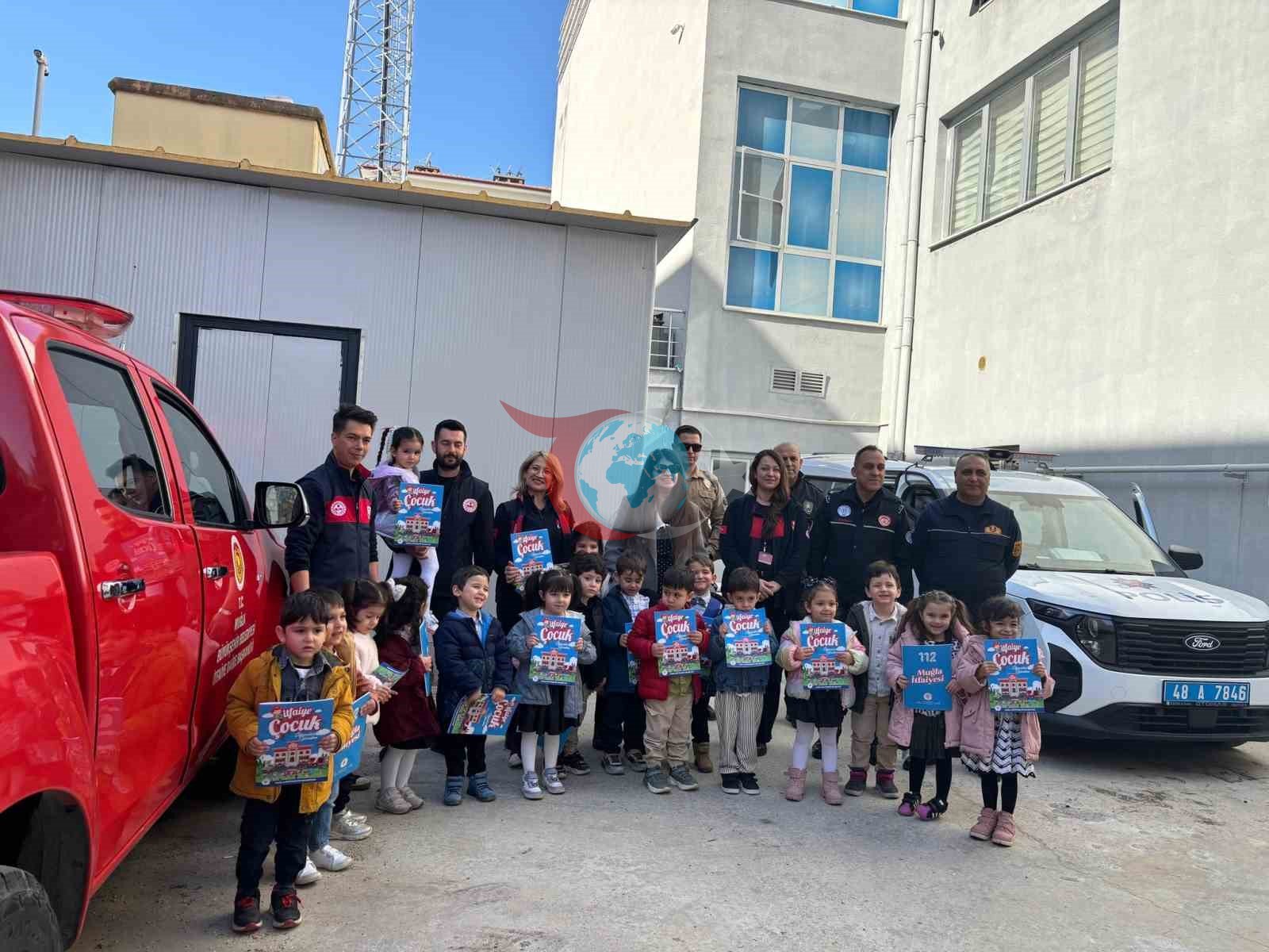 Muğla'da Küçükler Acil Durum Bilgisiyle Donatıldı