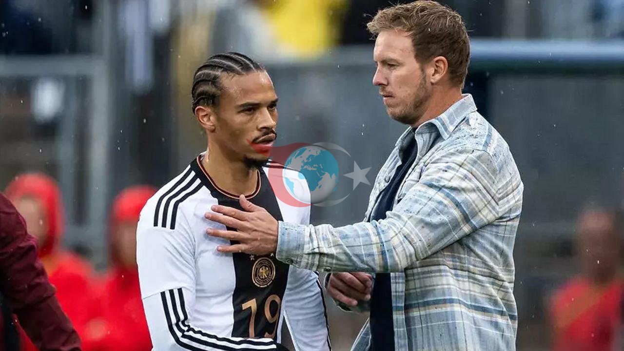 Leroy Sane ve Julian Nagelsmann