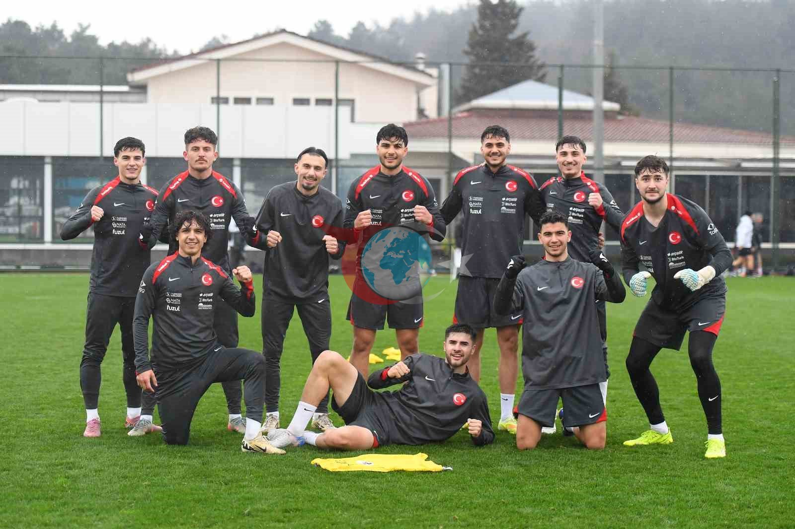 Ümit Milli Takım, Hırvatistan Maçı Öncesi Antrenmanlarına Hız Kesmeden Devam Ediyor
