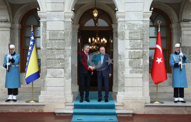 Cumhurbaşkanı Erdoğan, Becirovic'i resmi törenle karşıladı - Resim: 0