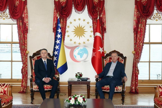 Cumhurbaşkanı Erdoğan, Becirovic'i resmi törenle karşıladı - Resim: 1