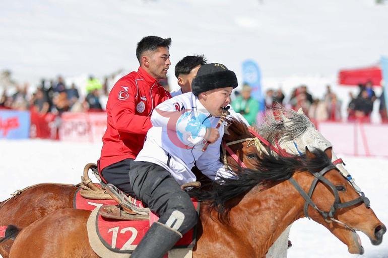 Kökbörü Oyunları Erciyes 2026 Erciyes Kayak Merkezinde düzenlendi