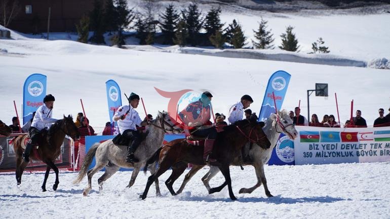 Kökbörü Oyunları Erciyes 2026 Erciyes Kayak Merkezinde düzenlendi