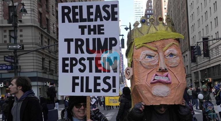 ABDde milyonlar Trumpa karşı sokaklara döküldü 50 eyalette Krallara Hayır eylemleri