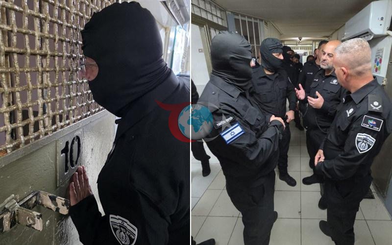 Ulusal Güvenlik Bakanı Itamar Ben-Gvir'in cezaevi ziyaretinden görüntüler