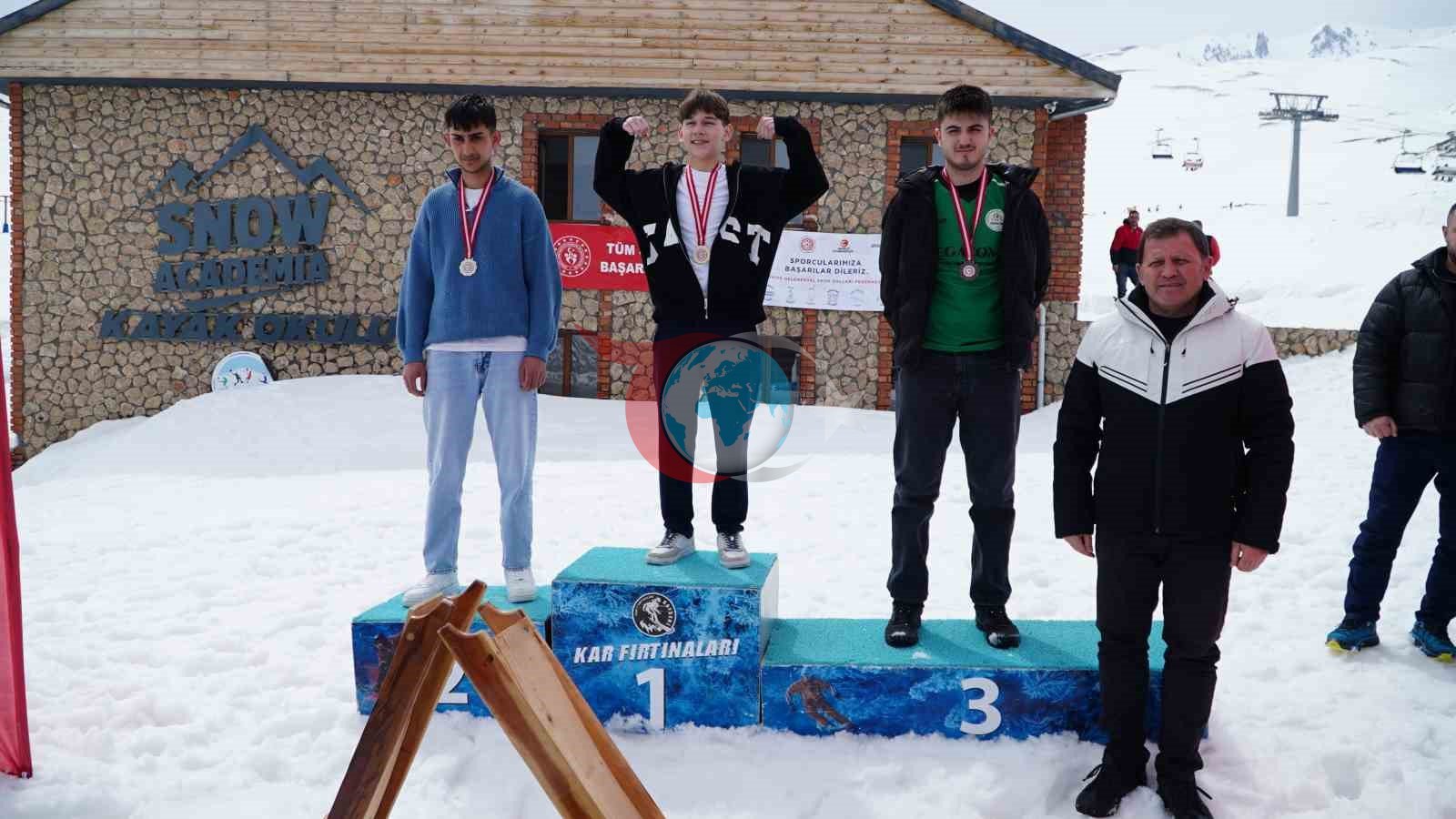Erciyes, Geleneksel Kızak Türkiye Şampiyonası&rsquo;na ev sahipliği yaptı