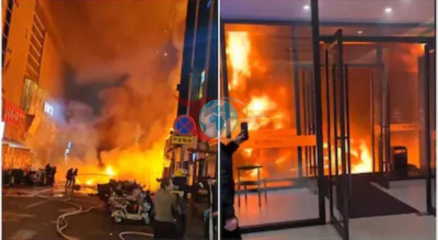 Çin'de Yüksek Katlı Binada Yangın: Ölü Sayısı Artıyor