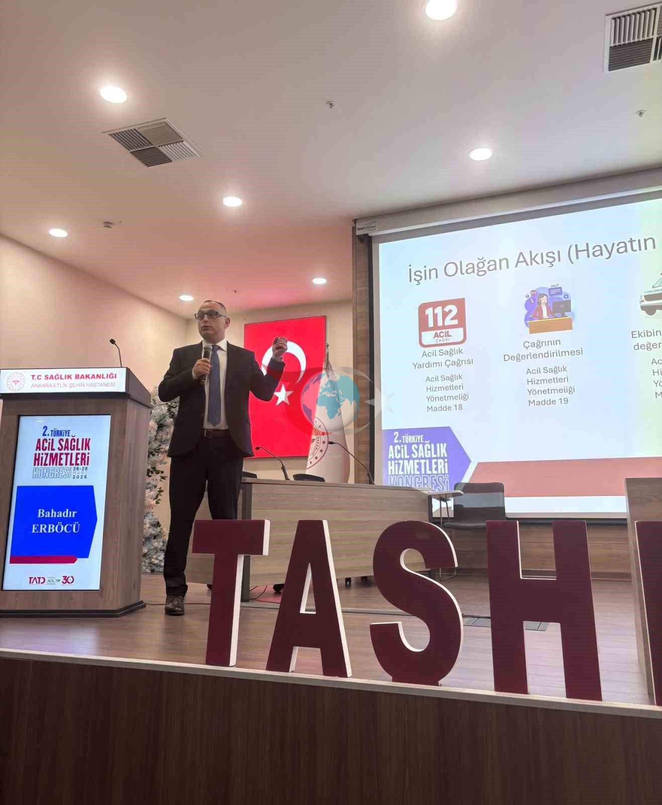 Eskişehirli acil sağlık ekibi Türkiye kongresine damga vurdu
