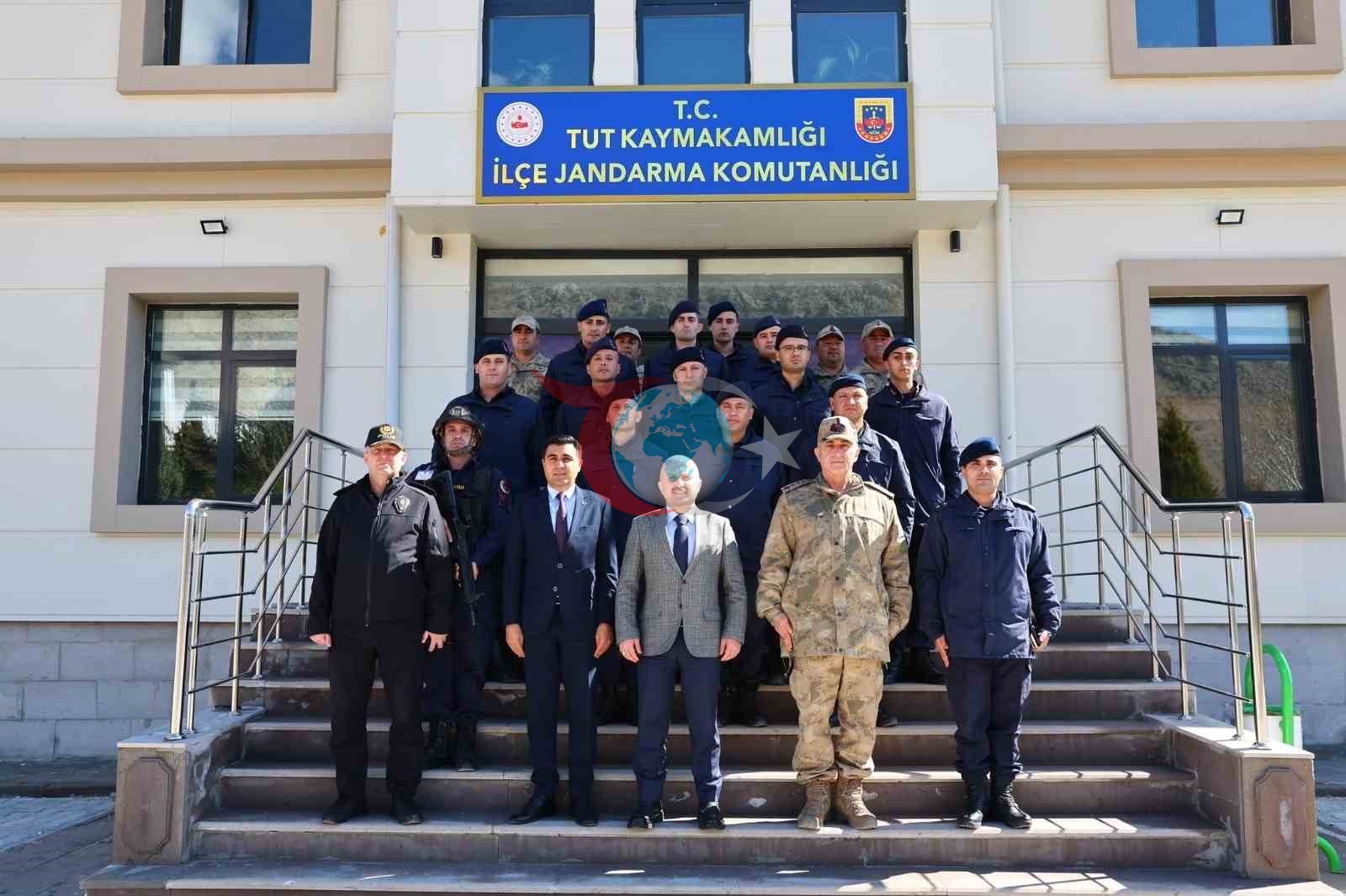 Tut jandarma komutanlığı yeni hizmet binası hizmete girdi