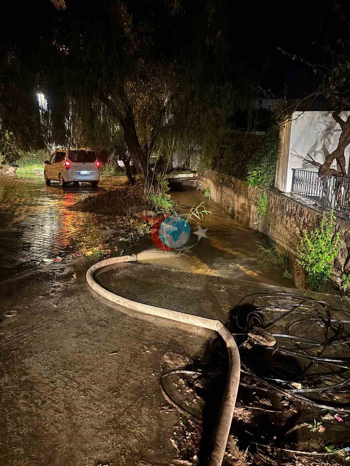 Bodrum’da metrekareye 50 kilogram yağış düştü