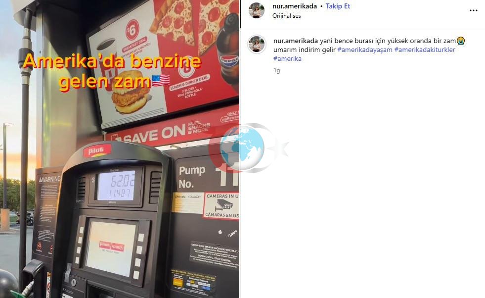 Sosyal medya kullanıcısının ilgili videosu