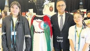 Öğrenciler Filistin’i kumaşla anlattı