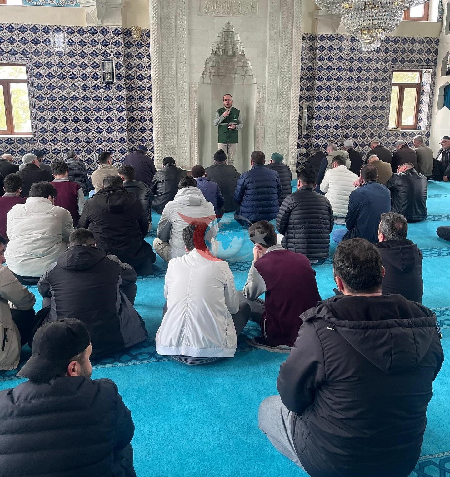 Bayburt&rsquo;ta cami cemaati bağımlılıkla mücadele konusunda bilgilendirildi