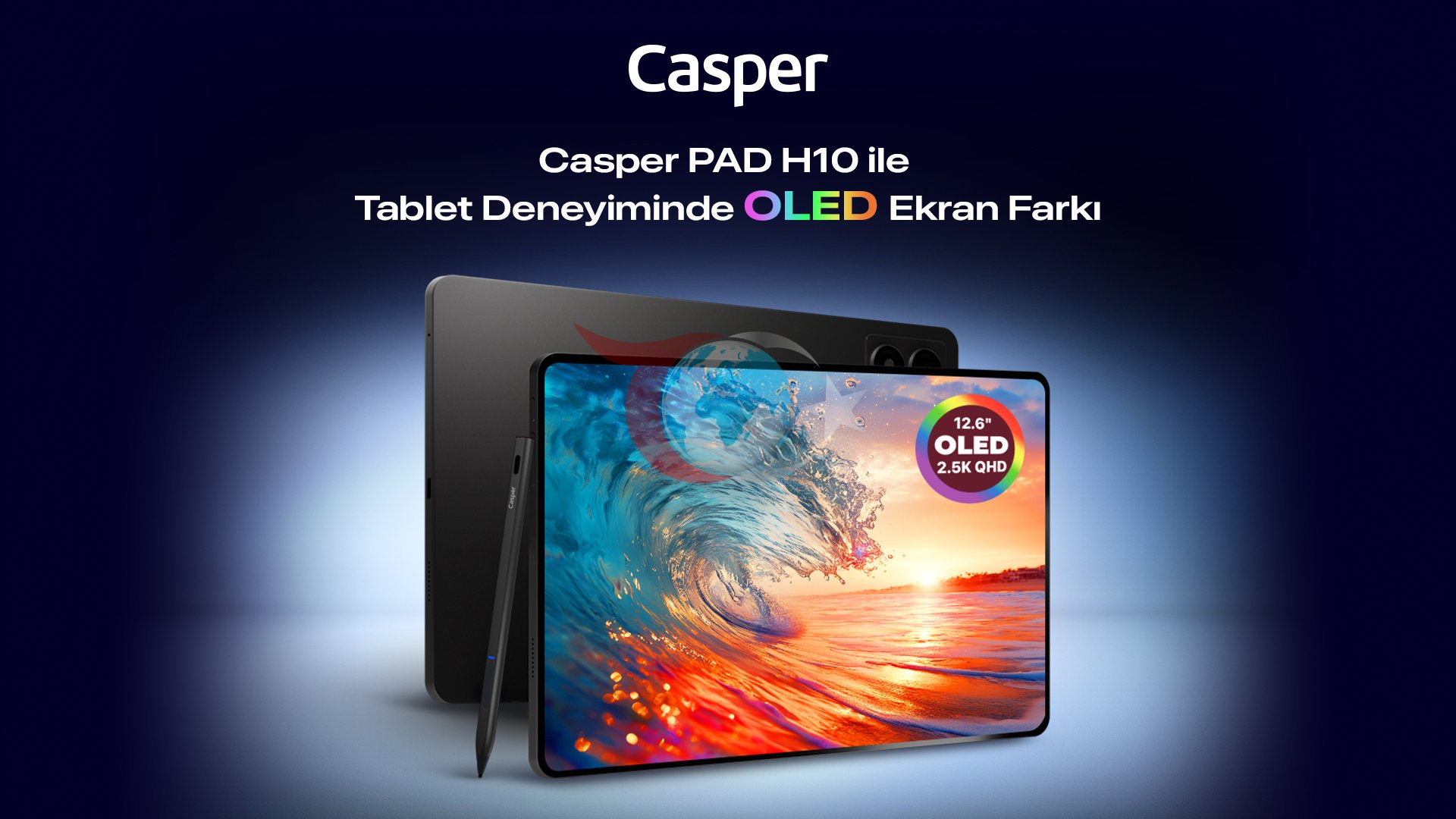 Casper PAD H10: OLED Ekranla Tablet Kullanımında Yeni Dönem