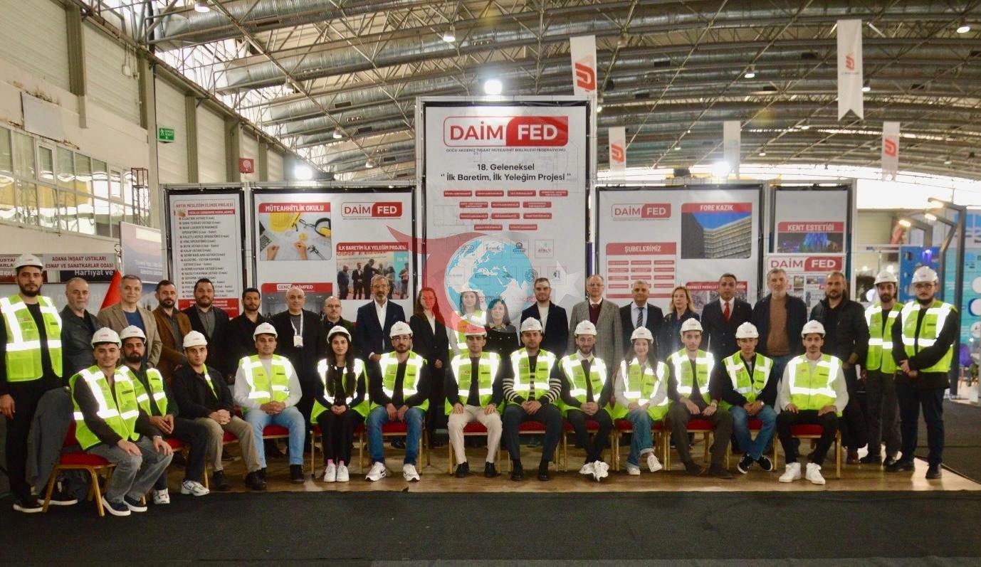 DAİMFED, Çukurova İnşaat Fuarı&rsquo;na damga vurdu