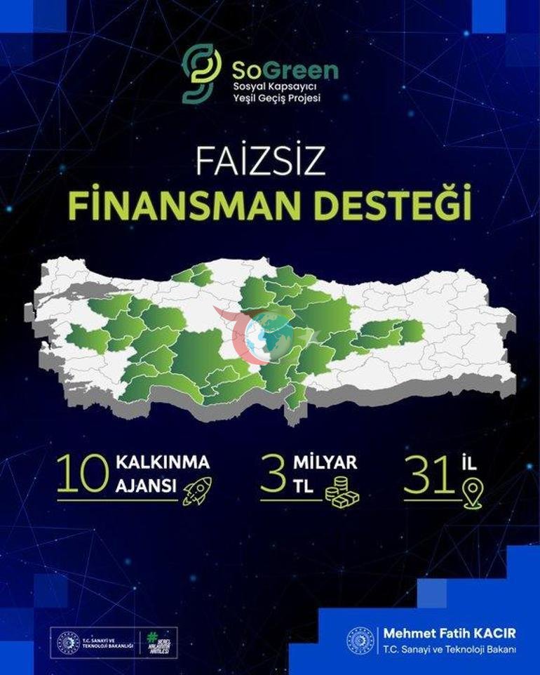 Bakan Kacır, 3 milyar TLlik faizsiz finansman desteğini duyurdu: 31 şehirde hayata geçecek
