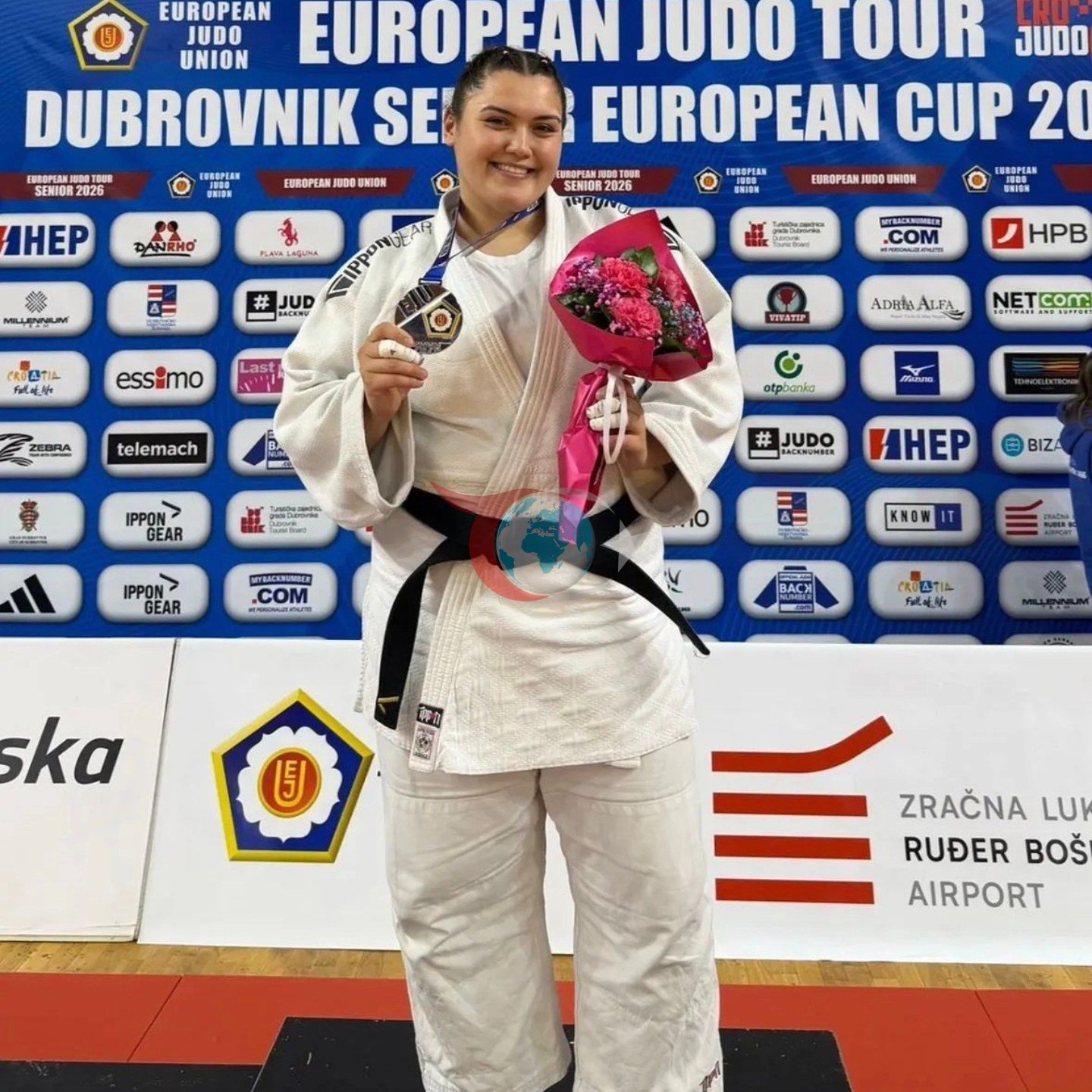 Manisalı Sporcu Duygu Dirgen, Hırvatistan'da Gümüş Madalya Elde Etti