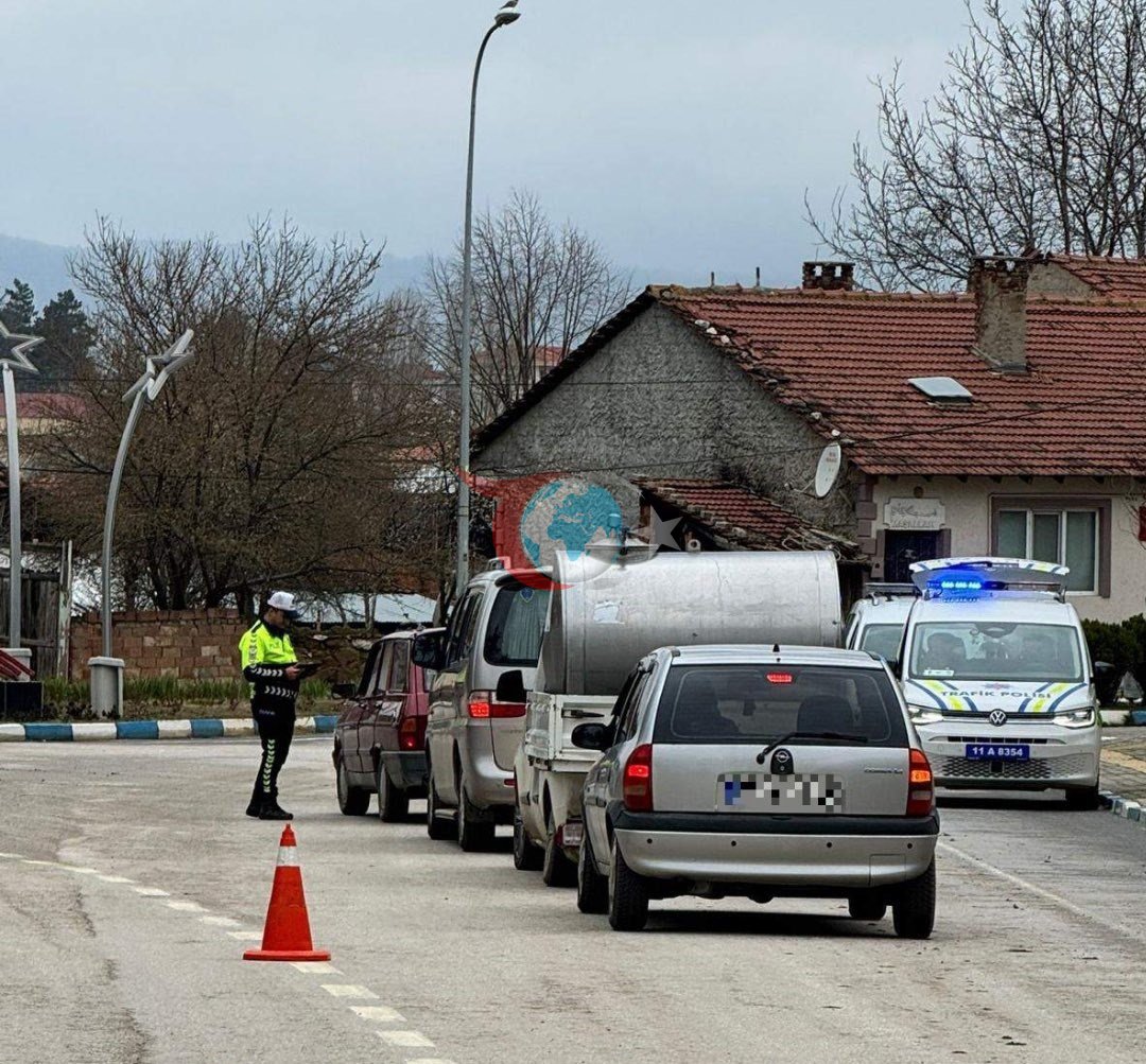 Bilecik’te trafik denetimleri aralıksız sürüyor