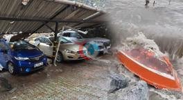 Bursa’da sel ve heyelan dehşeti! Kar 2 metreyi aştı, Nilüfer Çayı taştı