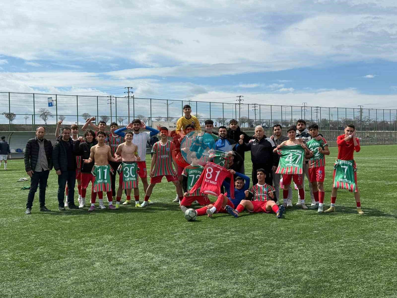 Cizre Dicle Spor, U-16 Türkiye Şampiyonasında Zirvede