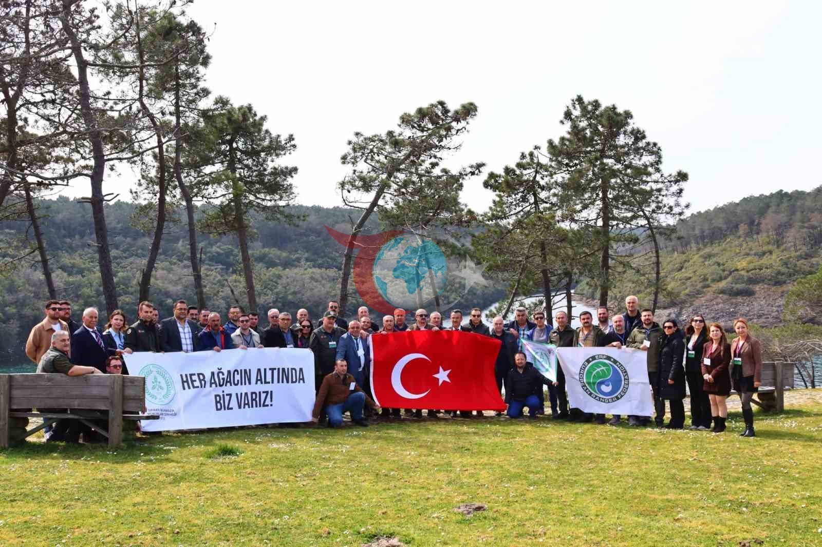Develi’de görevli orman muhafızları Sinop’ta çalıştaya katıldı