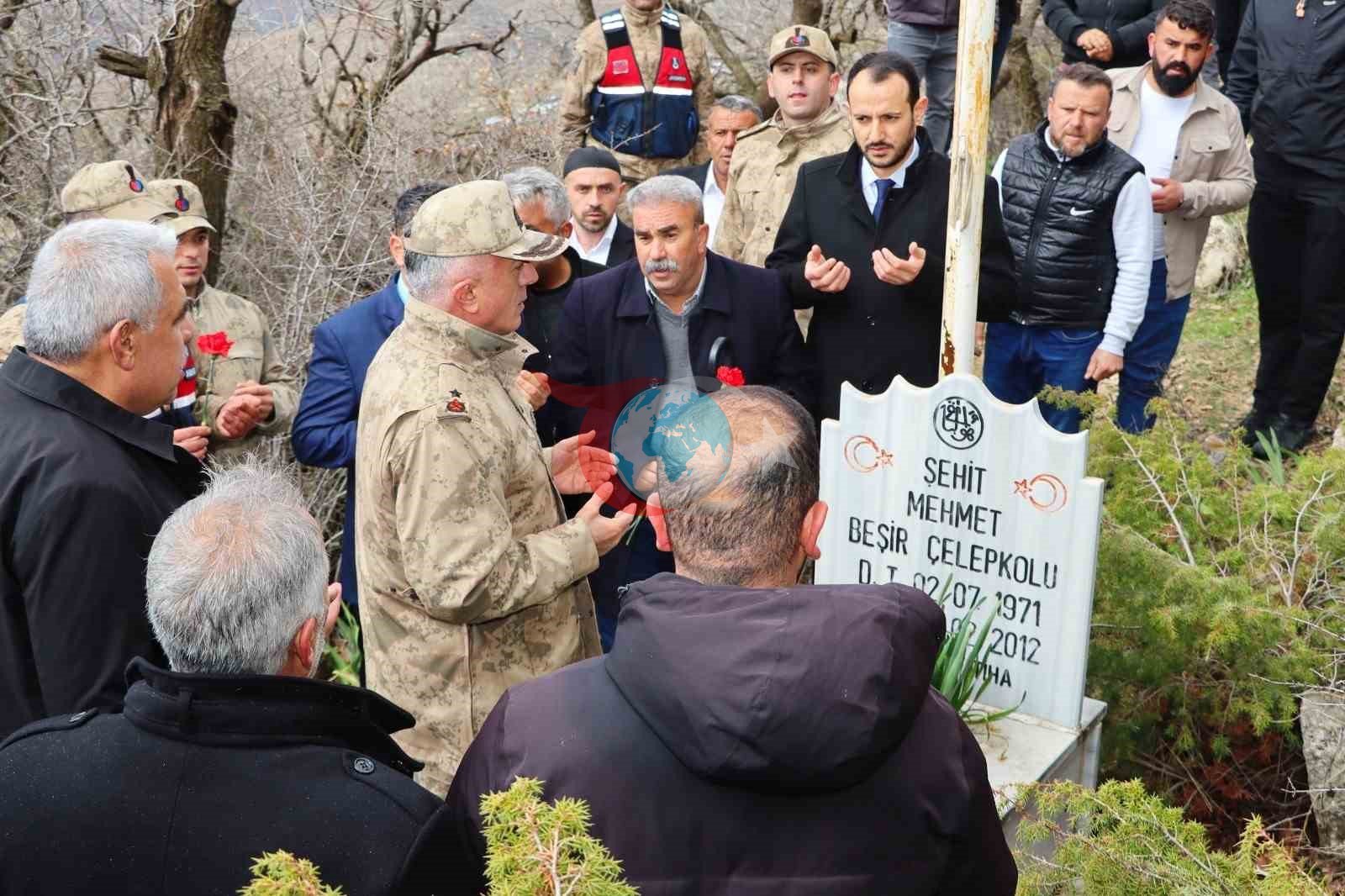 Siirt’te şehitler dualarla anıldı