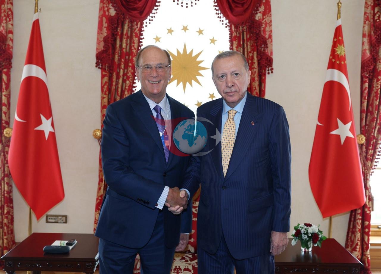 Recep Tayyip Erdoğan ve Laurence Douglas Fink