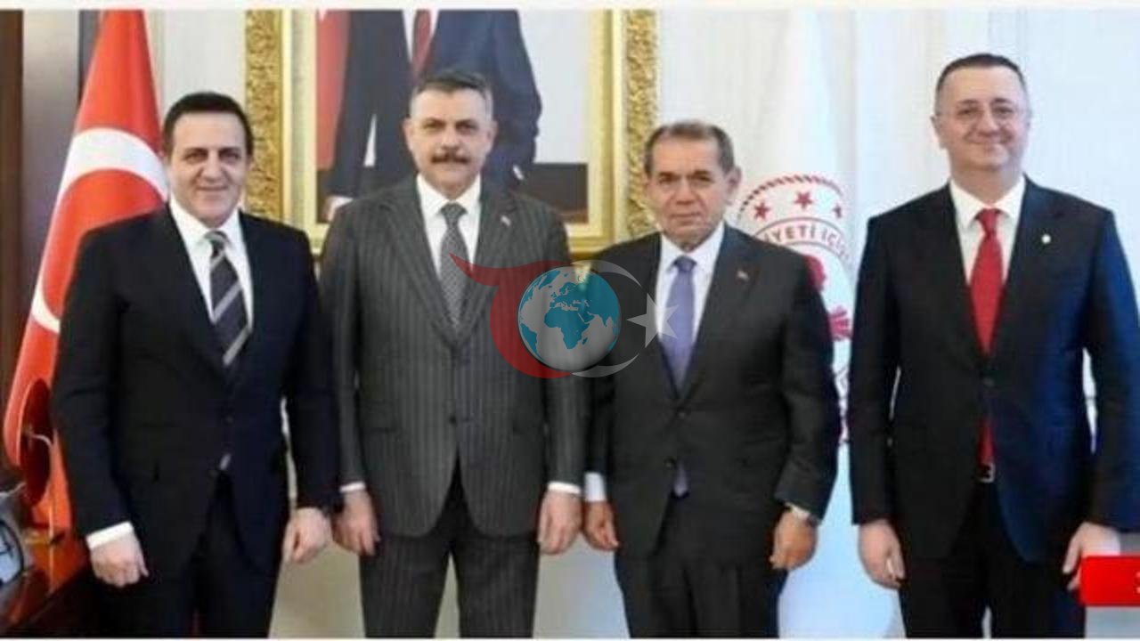 Dursun Özbek, Bakan Mustafa Çiftçi'yi Ziyaret Etti