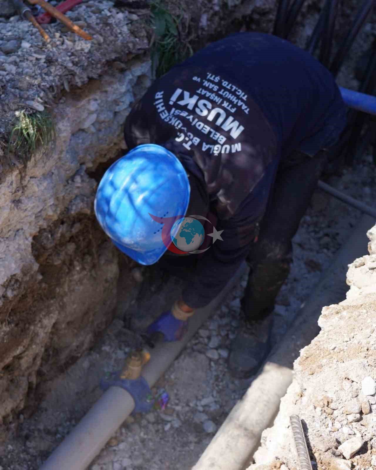 Kemikler mahallesinin içme suyu isale hattı yenilendi