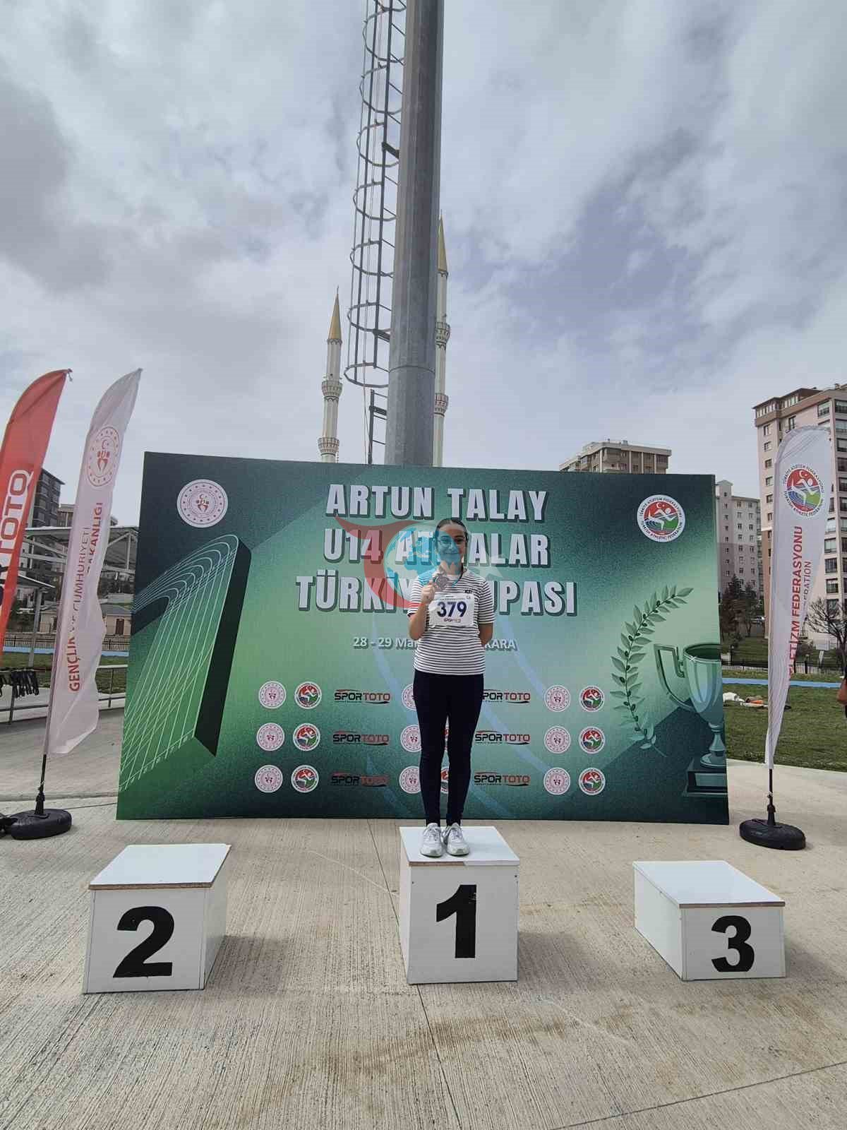 Atmalar Türkiye Kupası&rsquo;nda Kayseri&rsquo;ye 3 madalya
