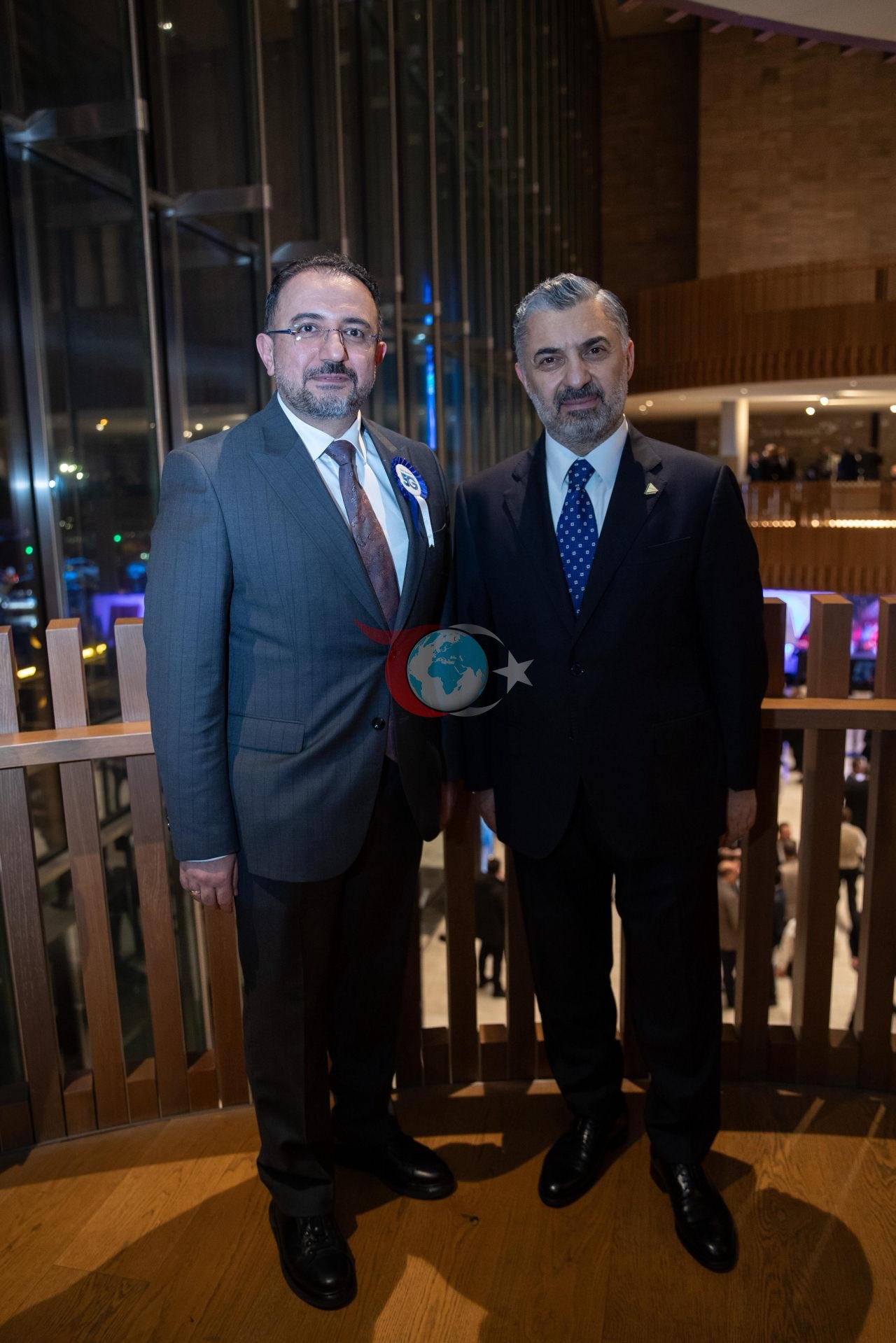 Haber7 Genel Yayın Yönetmeni Osman Ateşli ve Türk Telekom CEO'su Ebubekir Şahin