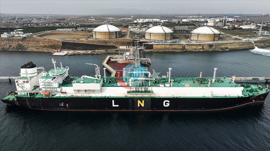 Cezayir'den Çıkan LNG Gemisi 5 Nisan'da Türkiye'ye Varacak