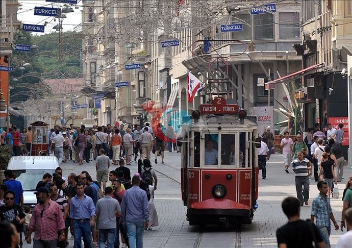 2025 Yılında İstiklal Caddesi'ne Ziyaretçi Akını: 107 Milyon Kişi