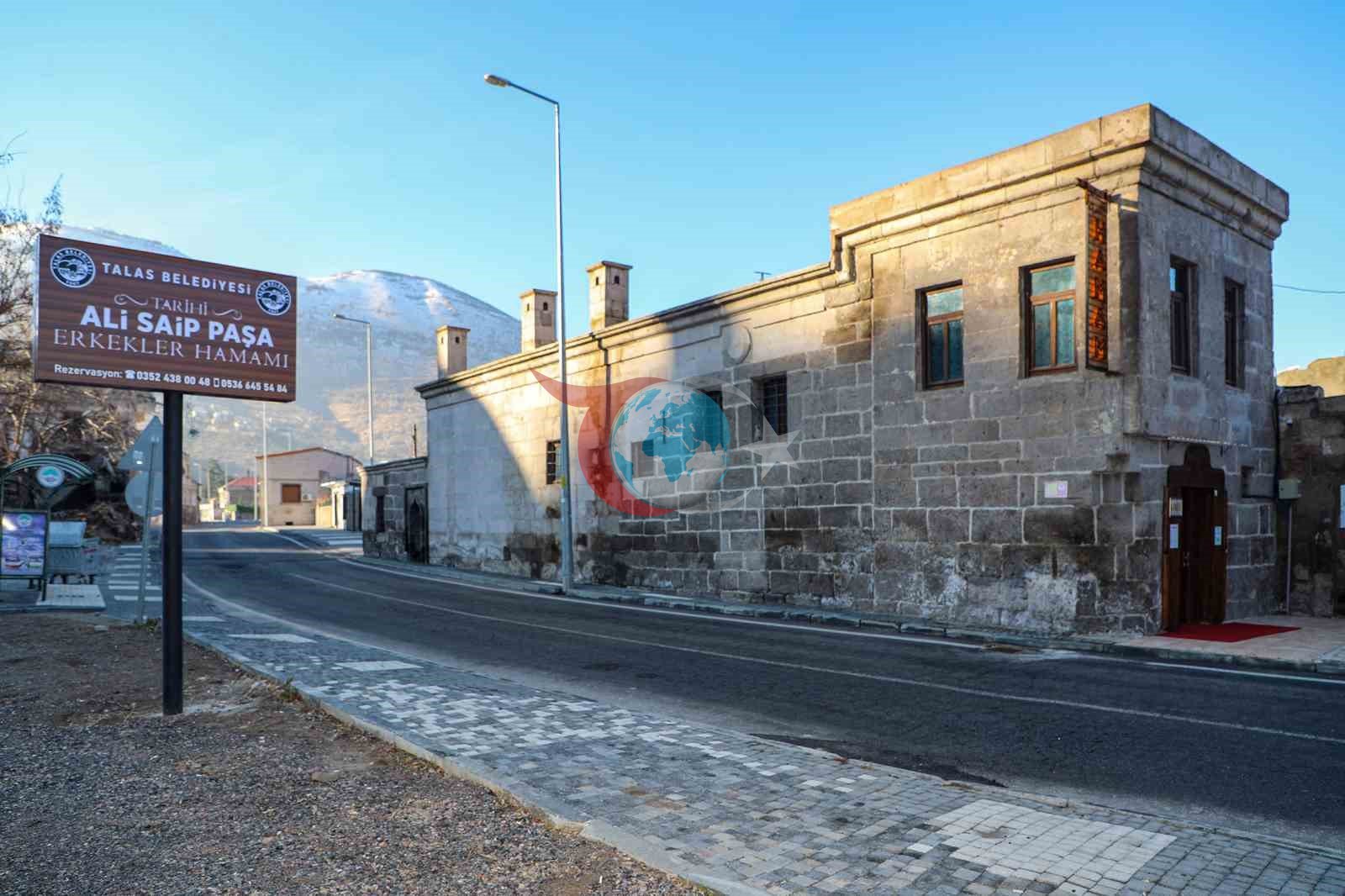 Talas&rsquo;ın tarihi hamamına ilgi büyük